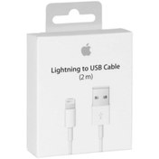 Resim Apple Lightning (2m) USB Kablo MD819ZM/A 