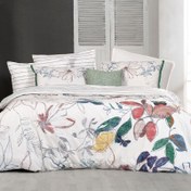 Resim Sarev Fancy Adali Çift Kişilik Bej Nevresim Takımı 200x220 cm 