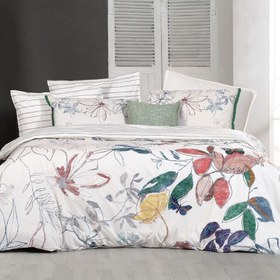 Resim Sarev Fancy Adali Çift Kişilik Bej Nevresim Takımı 200x220 cm 