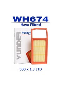 Resim Wunder Wh 674 Hava Filtresi 