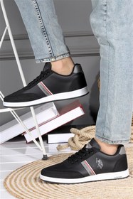 Resim U.S Polo Assn. Kares Wt 2Pr 101163728 Erkek Sneaker Ayakkabı Siya (552957446) 