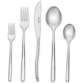 Resim Korkmaz Luna 89 Parça Çatal Kaşık Bıçak Seti A2326 