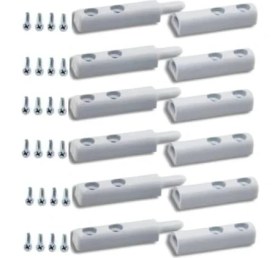 Resim Sineklik Menteşesi, Beyaz 6 Adet (12 Adet Akıllı Montaj Vidası Ile Birlikte) 