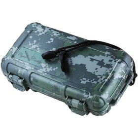 Resim CigarCaddy Cigar Caddy Travel Humidor 5'li Kamuflaj Puro Seyahat Çantası 