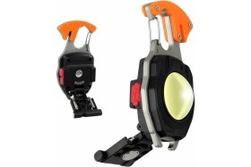 Resim Aylina Mey Ithalat® 7 Modlu Mini LED Lamba Anahtarlık USB Şarjlı Kamp Için Taşınabilir 