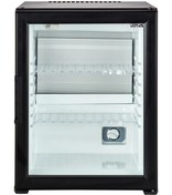 Resim ISM 40 Litre Cam Kapılı Minibar Mini Buzdolabı Otel Tipi Ev-Ofis İçin Uygun Sessiz 