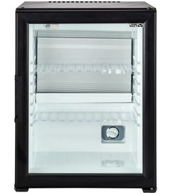 Resim ISM 40 Litre Cam Kapılı Minibar Mini Buzdolabı Otel Tipi Ev-Ofis İçin Uygun Sessiz 