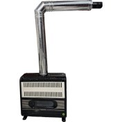 Resim Fujiyama Fdh 11000 Üstten Bacalı Hermetik Ayaklı 9,3 Kw Doğalgaz Sobası 