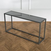 Resim Evka Potrica Dresuar - Metal Siyah Ayak Ayna Tabla 