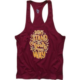 Resim Bluu Fitness Gym Tank Top Sporcu Atleti Dontstand 