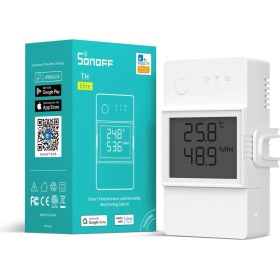 Resim Mena Rise THR320D 20A Akıllı ve Nem Izleme Anahtarı,,, Rj9 4P4C Arayüzü ile Uyumlu 