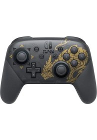 Resim Nintendo Switch Pro Controller Monster Hunter Rise Edition 