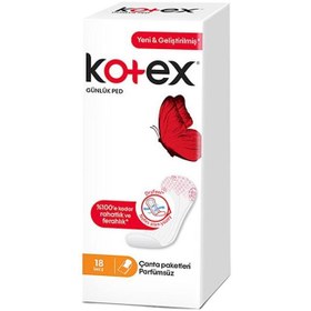 Resim Kotex Günlük Ped Parfümsüz 18'li 