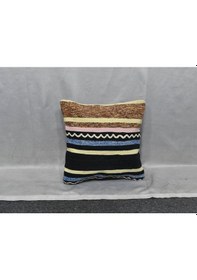 Resim Zehra Abla Halı Yeni El Dokuma Dekoratif Kilim Kırlent Yastık Kılıfı 6098 