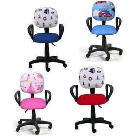 Resim Depolife Bilgisayar Ders Çalışma Sandalye Koltuk Döner Tekerlekli Kumaş 