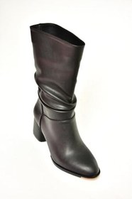 Resim fox SHOES T848243009 Kalın Topuklu Kadın Bot 