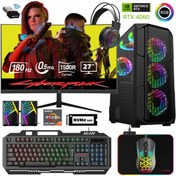 Resim XSR490 AMD Ryzen 7 5700X 27" 16 GB RAM 512 GB M.2 NVMe SSD 8 GB RTX4060 FreeDOS Gaming Masaüstü Xaser