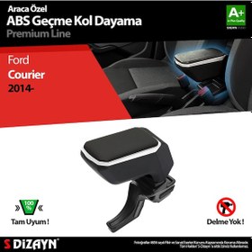 Resim Life Ford Courier Kol Dayama Kolçak Geçmeli Abs Gri 2014-2022 A+kalite 