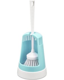 Resim Omnisoft Flr F026 Plastik Klasik Wc Klozet Tuvalet Fırçası Turkuaz 