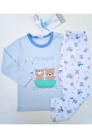 Resim ICEFIELDS %100 Pamuk Erkek Bebek Pijama Takımı 