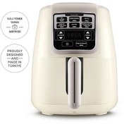 Resim Karaca Air Pro Cook Xl 2 In 1 Konuşan Airfryer Fritöz Iconic Beige 4 Kişilik 