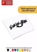 Resim Kıvırcıkyoga Eskisi Gibi Sticker Oto Motor Laptop Duvar Folyo Sticker 60 X 30 Cm 