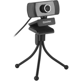 Resim Genel Markalar WCAM11 1080P USB Web Kamera &amp; Mini Tripod (DK-AC-WCAM11) 