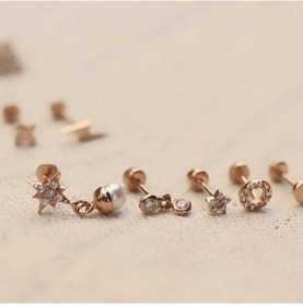 Resim Tragus Piercing Model-3 