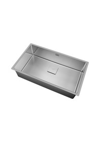 Resim Teka Fle x linea Rs15 71.40 Tek Hazneli Tezgahüstü/Tezgahasıfır (Flush) Tezgahaltı Paslanmaz Çelik Eviye - 115000011 