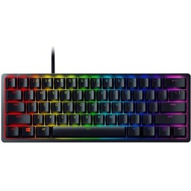 Resim Razer Huntsman RZ03-03390100-R3M1 Usb Purple Switch Mini Mekanik RGB Q Oyuncu Klavye 
