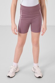 Resim Tommylife Gül Kurusu Esnek Standart Fit Basic Performans Kız Çocuk Tayt - 75189 Gül Kurusu 