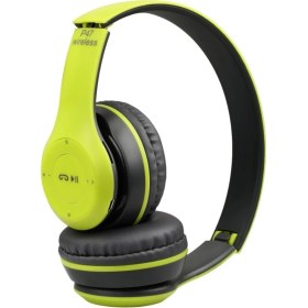 Resim Pazariz Kulak Üstü Bluetooth Kulaklık 5.0 Yeşil P47 