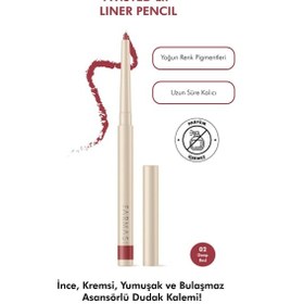 Resim Farmasi Dudak Kalemi 02 Deep Red 