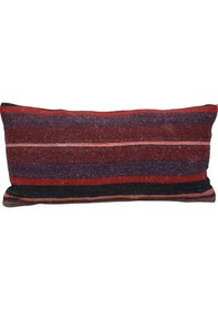 Resim Zehra Abla Halı Yeni El Dokuma Dekoratif Lumbar Kilim Kırlent Yastık Kılıfı 6160 
