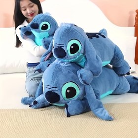 Resim Disney Stitch Stitch Sevimli Karikatür Peluş Oyuncak Dolu Hayvan Arkadaş Yastık Çocuklar Doğum Günü Hediyesi 