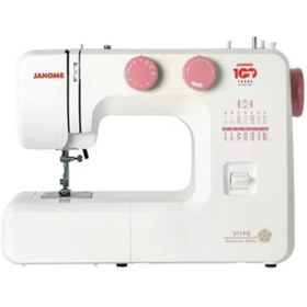 Resim Janome 311 PG Mekanik Dikiş Makinesi Pembe 