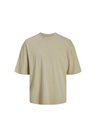 Resim Jack & Jones Jack&jones Jorgrand Oversıze Erkek T-shirt 12253993-fields Of Rye Bej-bej 