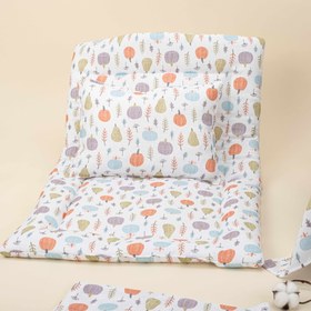 Resim Alt Açma Matı ve Yastık - Çift Taraflı - Yeşil Balkabağı 