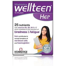 Resim Vitabiotics Wellteen Her 30 Tablet 