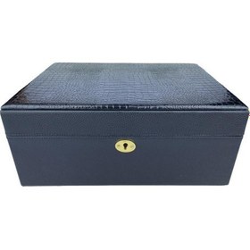 Resim Pq Limited Edition Siyah Humidor Puro Kutusu 