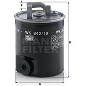 Resim MANN WK84219 Mazot Filtresi Grand Cherokee II 01-05 Grand Cherokee 01-05 2.7 CRDI 