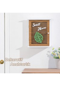 Resim Porsima 2069 Duvara Montajlı Dekoratif Anahtarlık Dolabı 21x25,5c 
