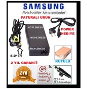 Resim Samsung Laptop Notebook Uyumlu Iğne Uçlu Şarj Şarz Aleti 19V4.74A 