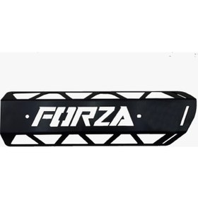 Resim Honda Forza 250 2018 - 2020 Uyumlu Eksoz Koruma Demiri 
