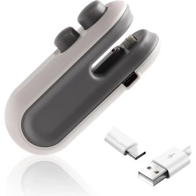 Resim Şarjlı Mini Poşet Kapatıcı Midastech 
