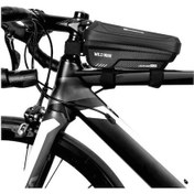 Resim Novahub Siyah - Beyaz Wıld Man-x2 Pratik Ön Far Çantası Zarif Kolay Kurulum Çok Fonksiyonlu Beyaz - Siyah Beyaz - Siyah 