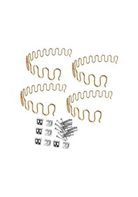 Resim Suntek 4 Adet Kanepe Döşeme Yay Değiştirme Donanımı Ev 40cm 