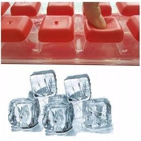 Resim Buffer 12li Kapaklı Yapışmaz Silikon Tabanlı Plastik Küp Buz Kalıbı Diğer 