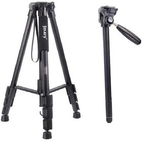 Resim Jmary KP2254 44 cm 3 Kademeli Profesyonel Tripod - ZORE-262645 Siyah 