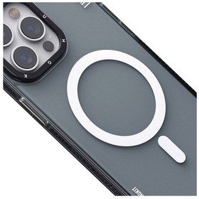 Resim İphone 15 Pro Max Uyumlu Kılıf Magsafe Şarj Özellikli Youngkit Jiansha Serisi Kapak Siyah 